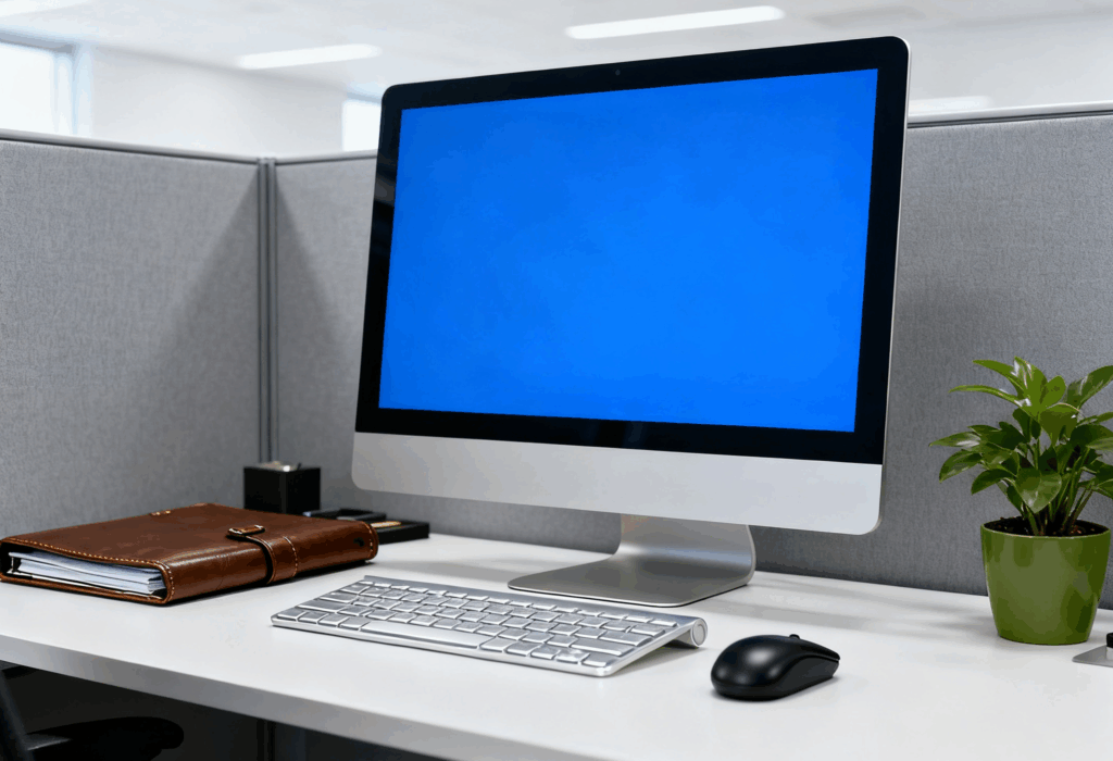 制作电脑蓝屏图片